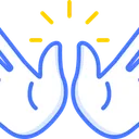 Free Open hands  Icon