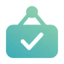 Free Open Sign Check Icon