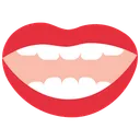 Free Open Mouth Laugh Smile Icon