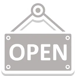 Free Open Sign  Icon