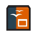Free Openoffice Impress Powerpoint Slideshow Icon