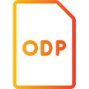 Free Openoffice Impress Presentation File Icon