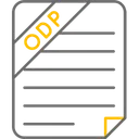 Free Openoffice Impress Presentation File File File Type Icon