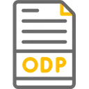 Free Openoffice Impress Presentation File Icon