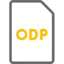 Free Openoffice Impress Presentation File Icon