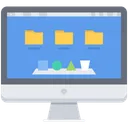 Free Operating System Monitor Icon