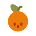 Free Orange Fruit Food Icon