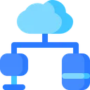 Free Nuage Reseau Ordinateur Icône