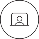 Free Ordinateur Portable Ecran Utilisateur Icon