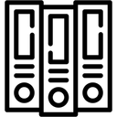 Free Ordner Akten Und Ordner Buromaterial Symbol