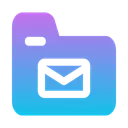 Free Ordner E Mail Nachricht Brief Symbol