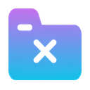 Free Ordner X Geschaft Papier Icon