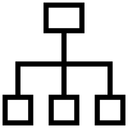 Free Organisation Diagramm Diagramm Symbol