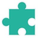 Free Organization Puzzle Seo Icon