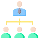 Free Organization Structure  Icon