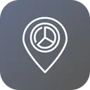 Free Ort Webseite Statik Symbol