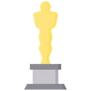 Free Oscar Award Trophy Icon