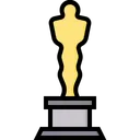 Free Oscar Award Trophy Icon