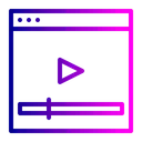 Free Video Marketing Pagina Ícone