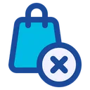 Free Out Of Stock Shop Shopping Bag Icon