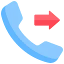 Free Outgoing call  Icon
