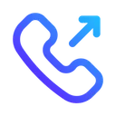 Free Outgoing Call Communications Conversation Icon