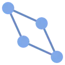 Free Star Diagram Pattern Icon