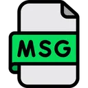 Free Outlook Message Item File Icon