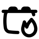Free Overheating Battery Energy Icon