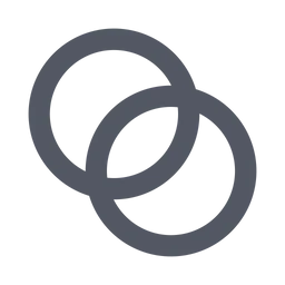 Free Overlapping Circles  Icon