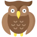 Free Owl Bird Scary Icon