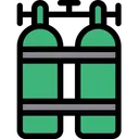 Free Scuba Oxygen Oxygen Tank Cylinder Icon