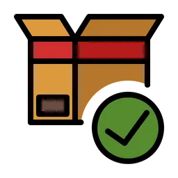 Free Package delivered  Icon