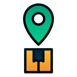 Free Package Location  Icon
