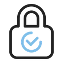 Free Padlock Checklist Security Check Icon