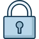 Free Padlock Heart Shape Cross Lock Icon
