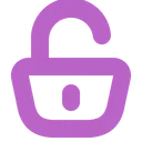 Free Padlock Unlocked Security Icon