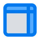 Free Page Grid Margin Icon