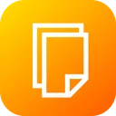 Free Page Paper Copy Icon