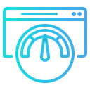 Free Page Speed Web Page High Speed Icon