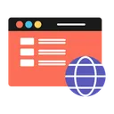 Free Pagina Da Web Navegador Internet Ícone