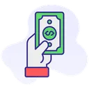 Free Pago En Efectivo Pago Dinero Icono