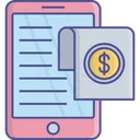 Free Movil Telefono Documento Icon