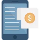 Free Movil Telefono Documento Icon