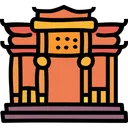 Free Chinese Temple Monument Icon