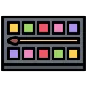 Free Paint Box  Icon