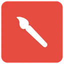 Free Paint Brush Color Icon