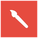 Free Paint Brush Color Icon