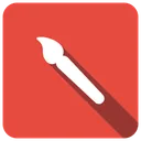 Free Paint Brush Color Icon