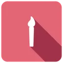 Free Paint Brush Color Icon